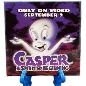 Casper A Spirited Beginning DVD Movie Promo Button Badge Pin Pinback Square